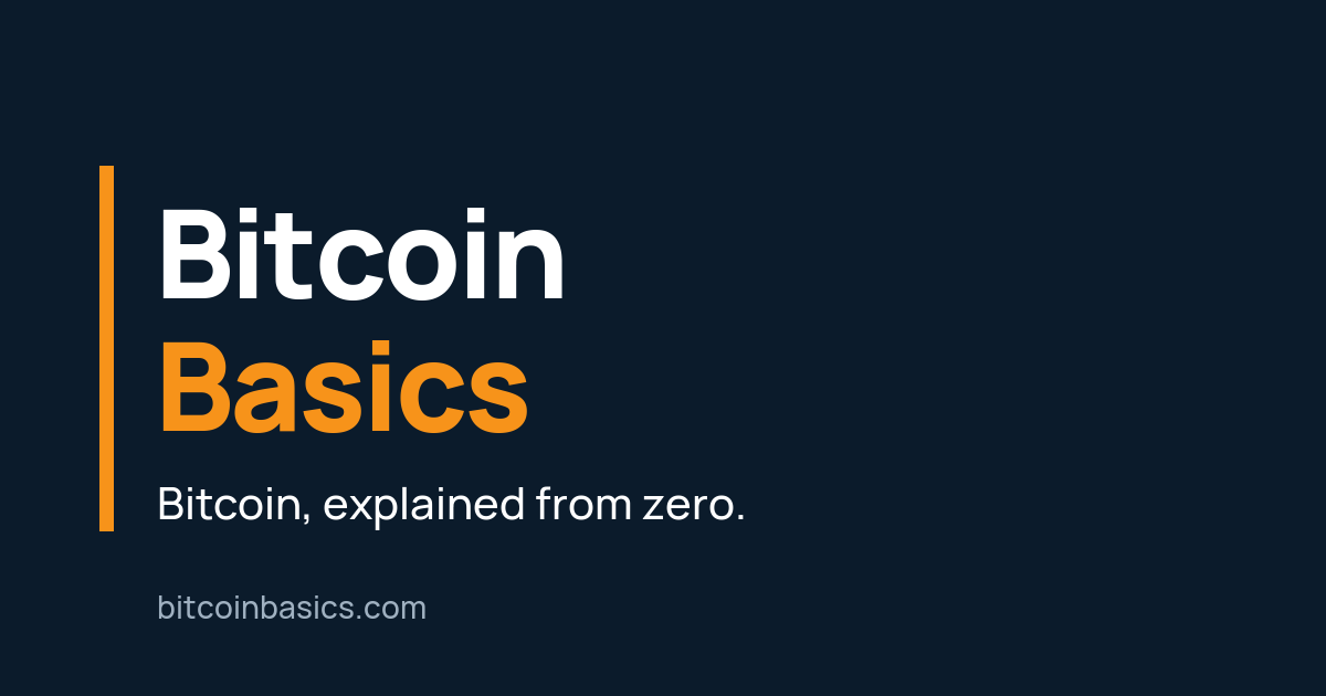 Bitcoin Basics: share card